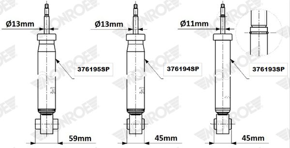 MONROE 376193SP Shock Absorber