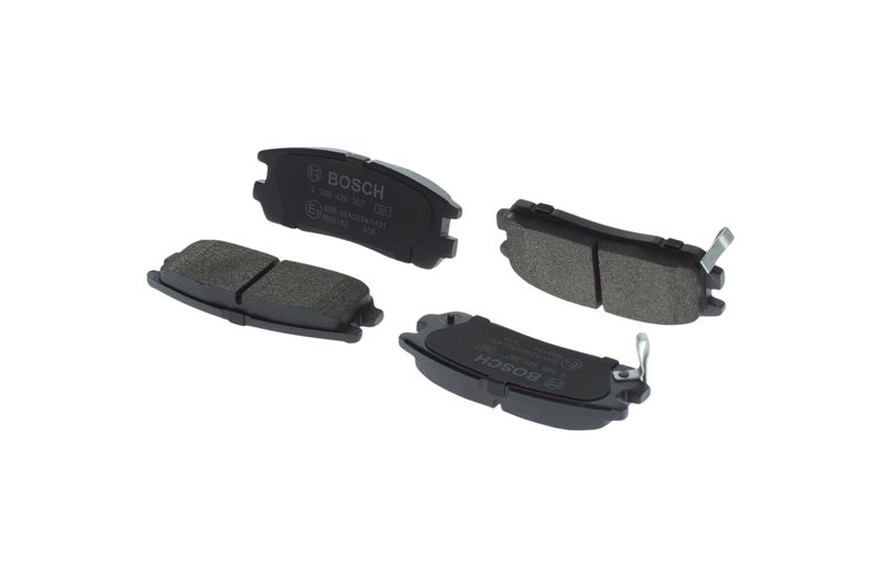 Piduriklotsi komplekt, ketaspidur, BOSCH 0 986 424 367