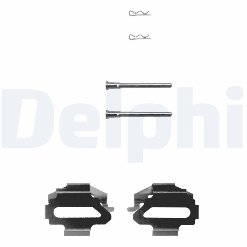 DELPHI tartozékkészlet, tárcsafékbetét LX0162