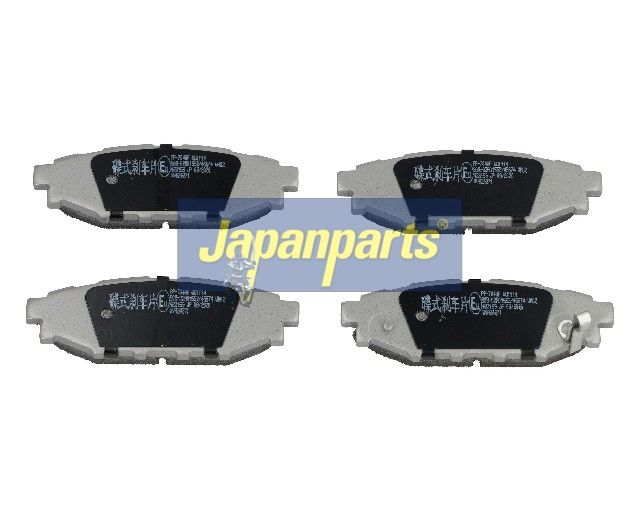set placute frana,frana disc JAPANPARTS PP-704AF