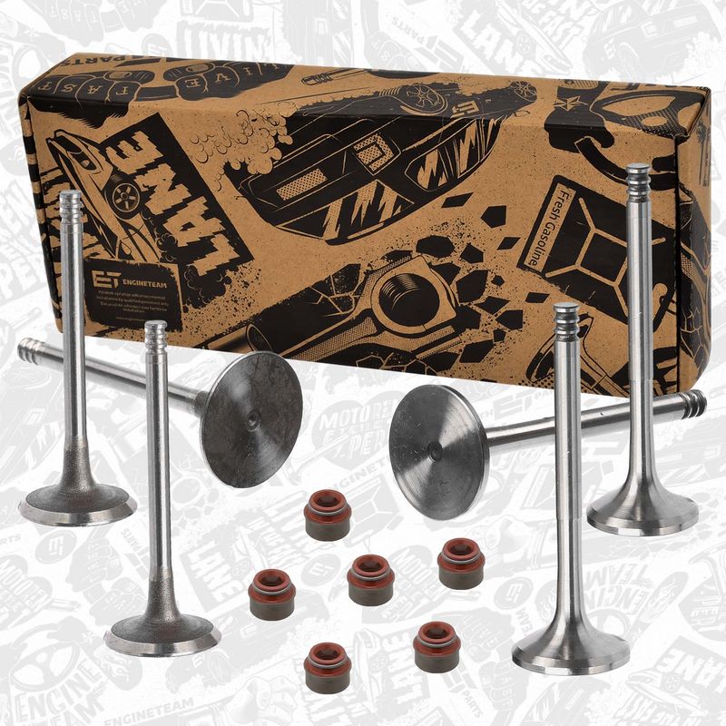 Product Image - Kleppenset, in-/uitlaatklep - VS0004 - ET ENGINETEAM
