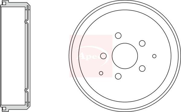 APEC Brake Drum DRM9700