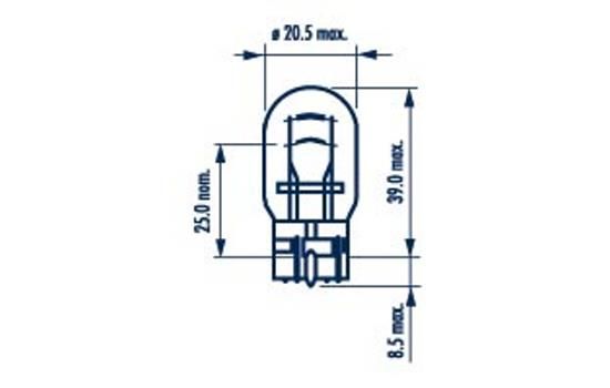 NARVA 179193000 Bulb, direction indicator