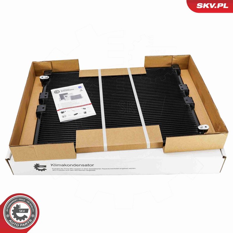 ESEN SKV 86SKV458 Condenser, air conditioning