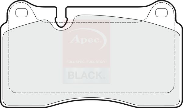 APEC Brake Pad Set, disc brake PAD1508B