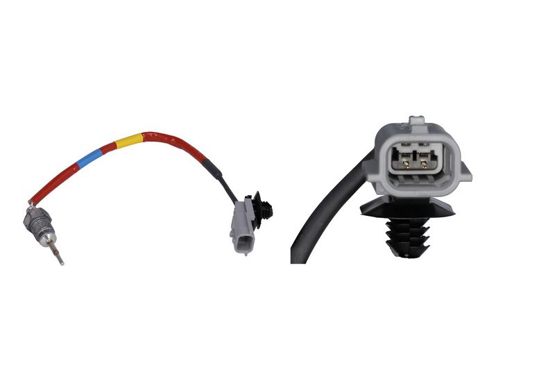 Sensor, temp. gas escape