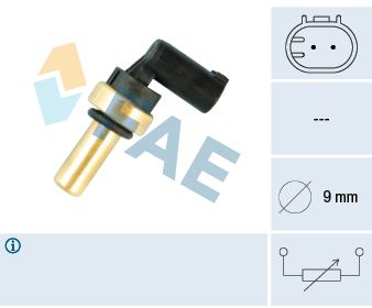 Sensor, temperatura del refrigerante