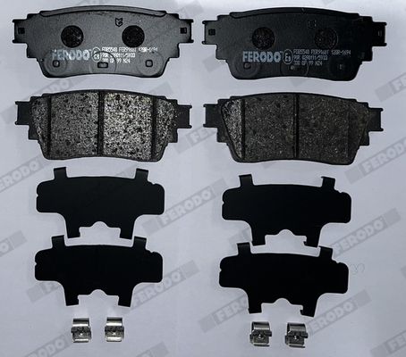 FERODO FDB5540 Brake Pad Set, disc brake