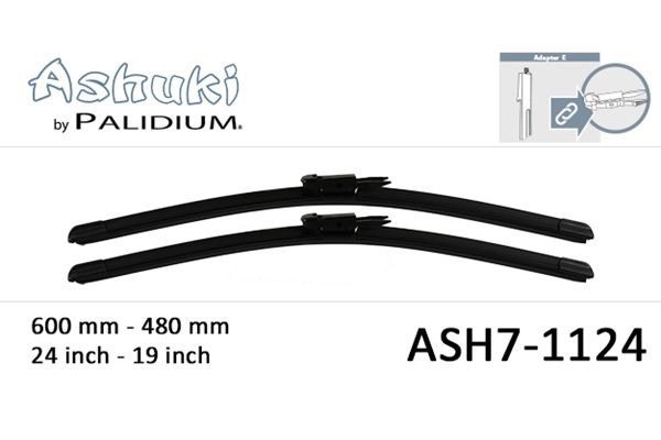 ASHUKI by Palidium törlőlapát ASH7-1124