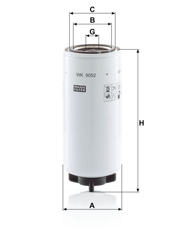 MANN-FILTER WK9052x Fuel Filter