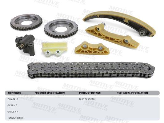 MOTIVE TCK201 Timing Chain Kit