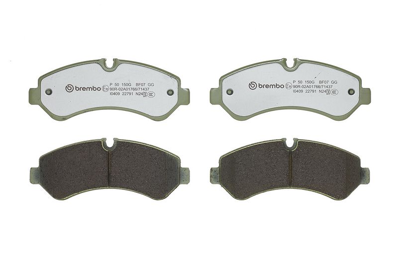 BREMBO P50150G Brake Pad Set, disc brake