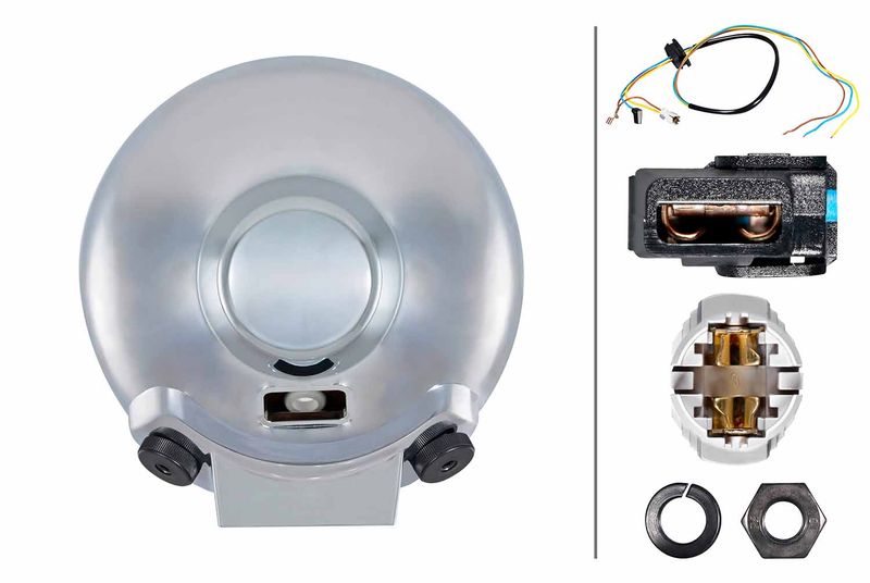 HELLA 1F8007560-311 High Beam Headlight