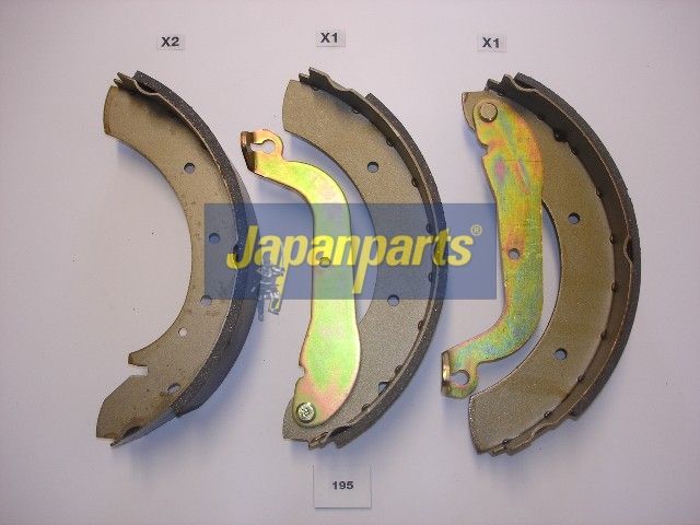 Set saboti frana JAPANPARTS GF-195AF