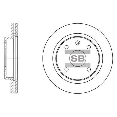 Гальмівний диск, Hi-Q SD3009