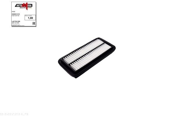 Õhufilter, AUTOMEGA 250051310