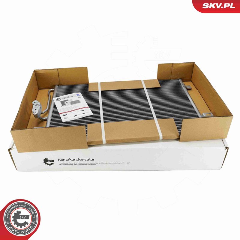 ESEN SKV 86SKV625 Condenser, air conditioning