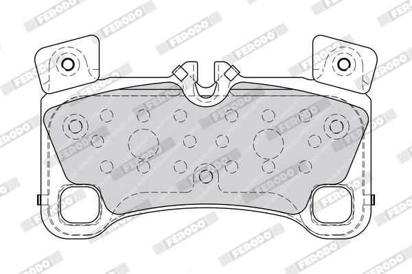 FERODO FDB4065 Brake Pad Set, disc brake