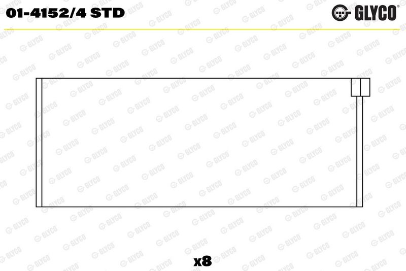 Coussinet+bielle GLYCO 01-4152/4 STD