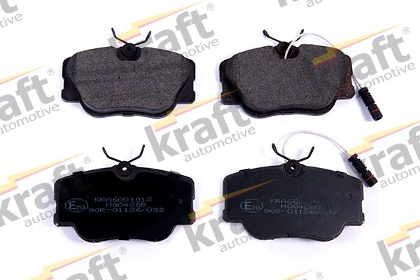 KRAFT Automotive 6001012 Комплект гальмівних накладок, дискове гальмо
