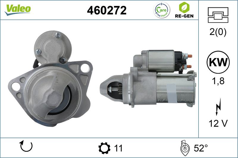 Starter 460272 VALEO