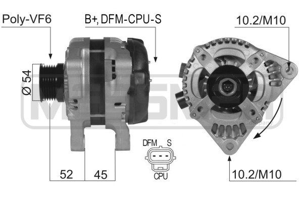 Генератор, Era 210358A