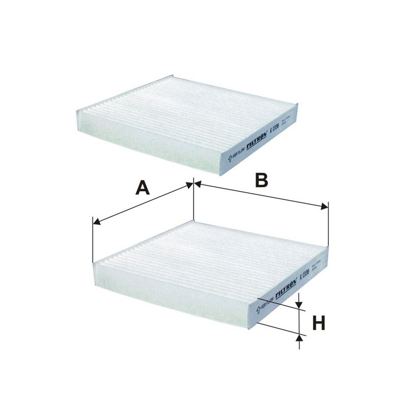 Filter, salongiõhk, FILTRON K 1336-2X