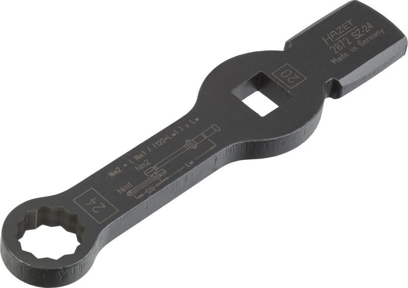 HAZET 2872SZ-24 Hammer Wrench, brake caliper fastening