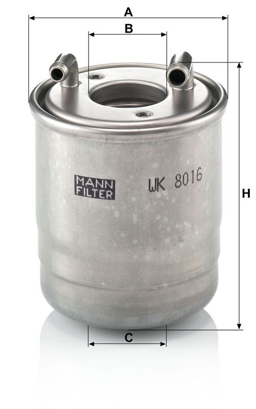 Kütusefilter, MANN-FILTER WK 8016 x