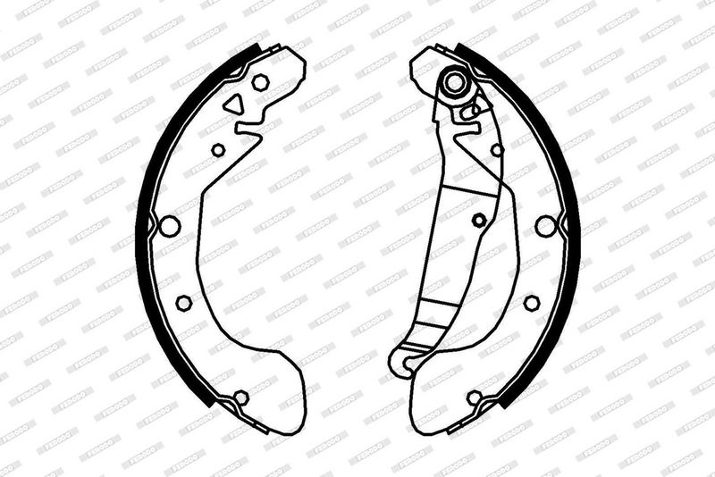 Juego de zapatas de frenos