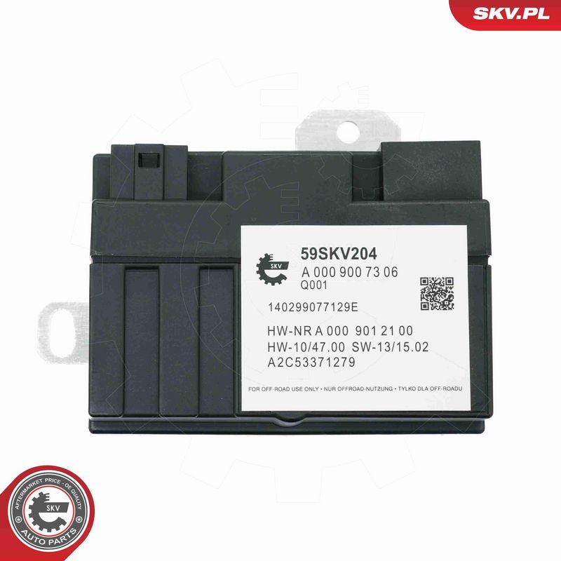 ESEN SKV 59SKV204 Control Unit, lights