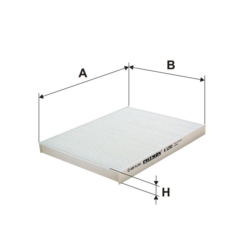 Filter, salongiõhk, FILTRON K 1250
