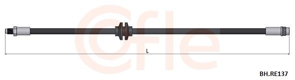 COFLE fékcső 92.BH.RE137