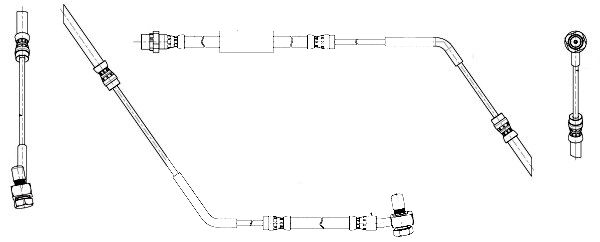 APEC Brake Hose HOS4533