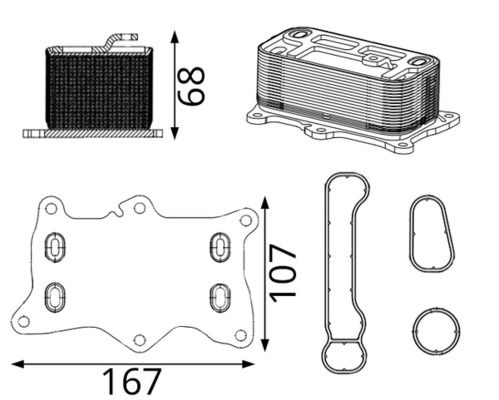 Ölkühler, Motoröl