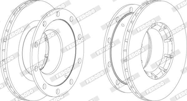 Brzdový kotouč FCR172A