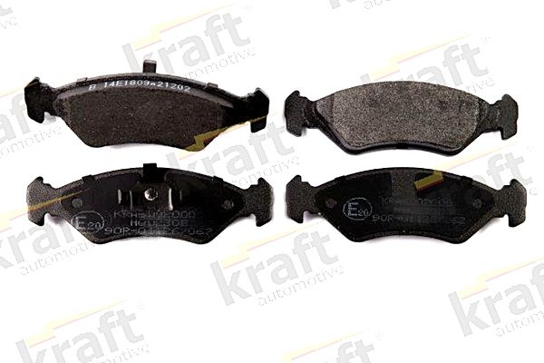 KRAFT Automotive 6002000 Комплект гальмівних накладок, дискове гальмо