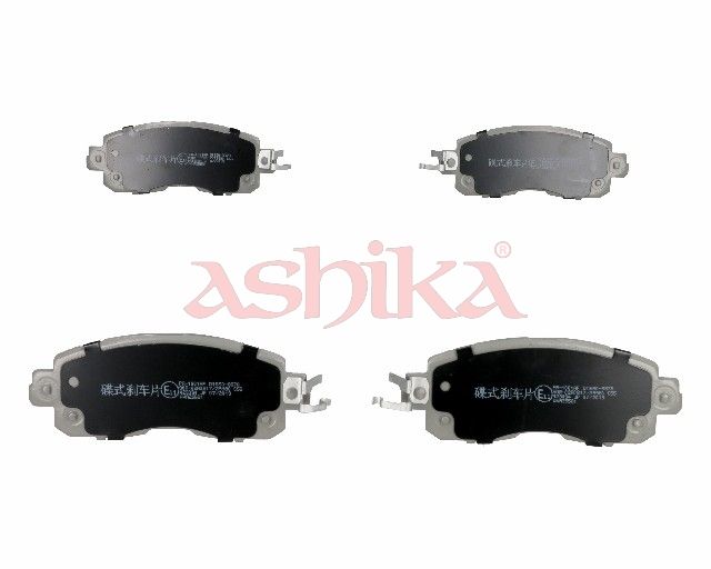 комплект спирачно феродо, дискови спирачки ASHIKA