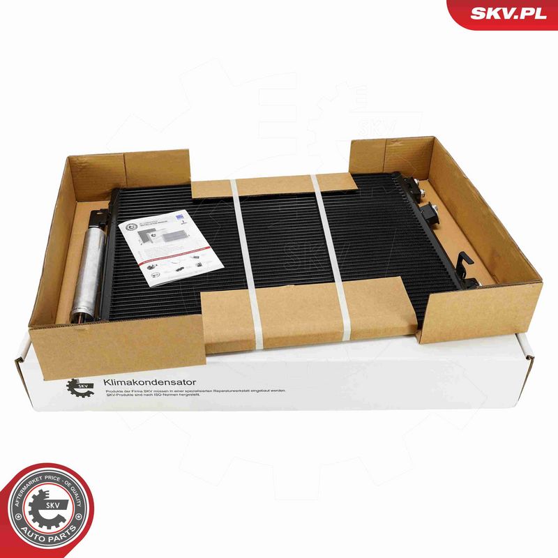 ESEN SKV 86SKV347 Condenser, air conditioning