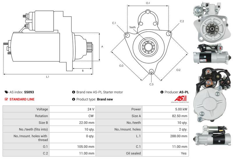 AS-PL S5093 Starter