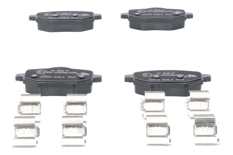 ATE 13.0470-2644.2 Brake Pad Set, disc brake