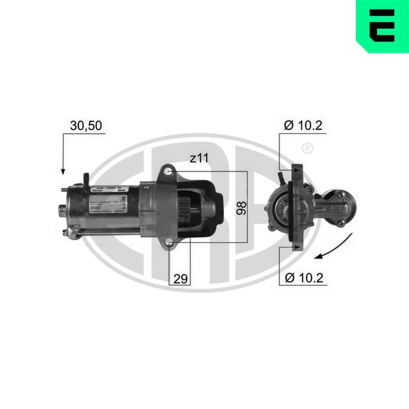 Стартер, Era 220367A