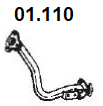 AG & NOVAK 01.110 - Exhaust Pipe