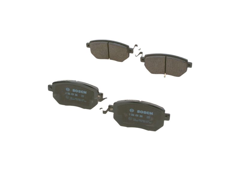 BOSCH 0 986 494 366 Brake Pad Set, disc brake