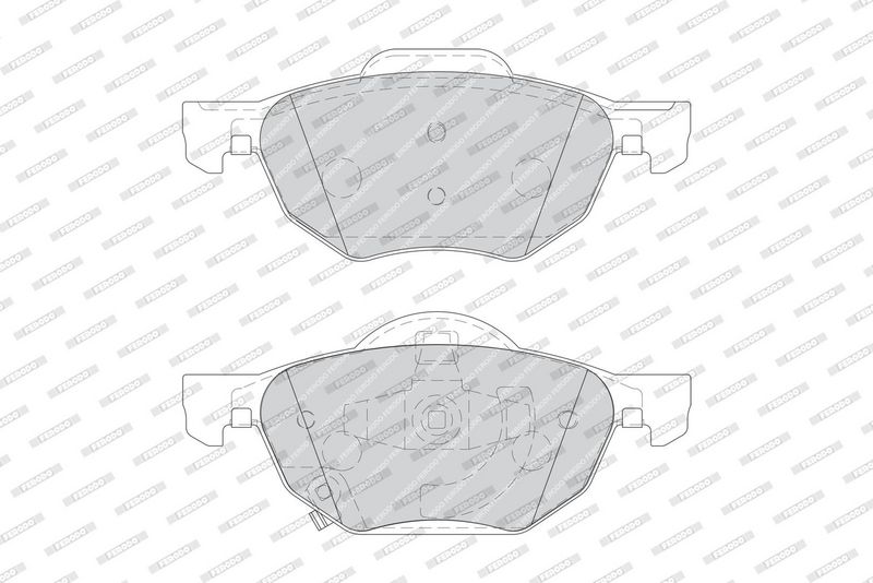 FERODO Plaquettes de frein à disque FDB1704