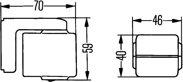 HELLA 2AB 004 532-102 Reading Light