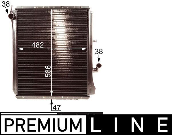 Product Image - Radiateur - CR215000P - MAHLE