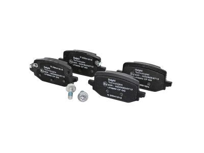 DELPHI LP3863 - Brake Pad Set, disc brake