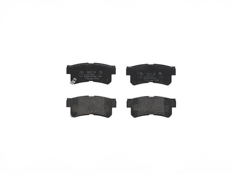 комплект спирачно феродо, дискови спирачки BREMBO