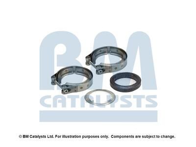 Montagesatz, Abgasanlage